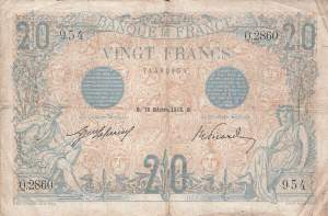 20 Francs 1912